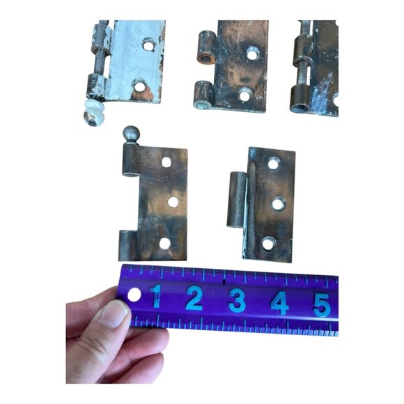 Seven Victorian‎ Door Hinges - Picture 3 of 7